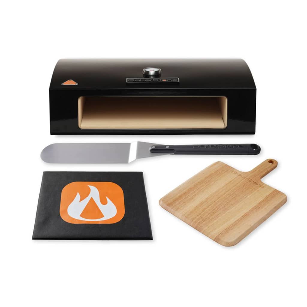 Bakerstone Pizza Oven Box Set Black