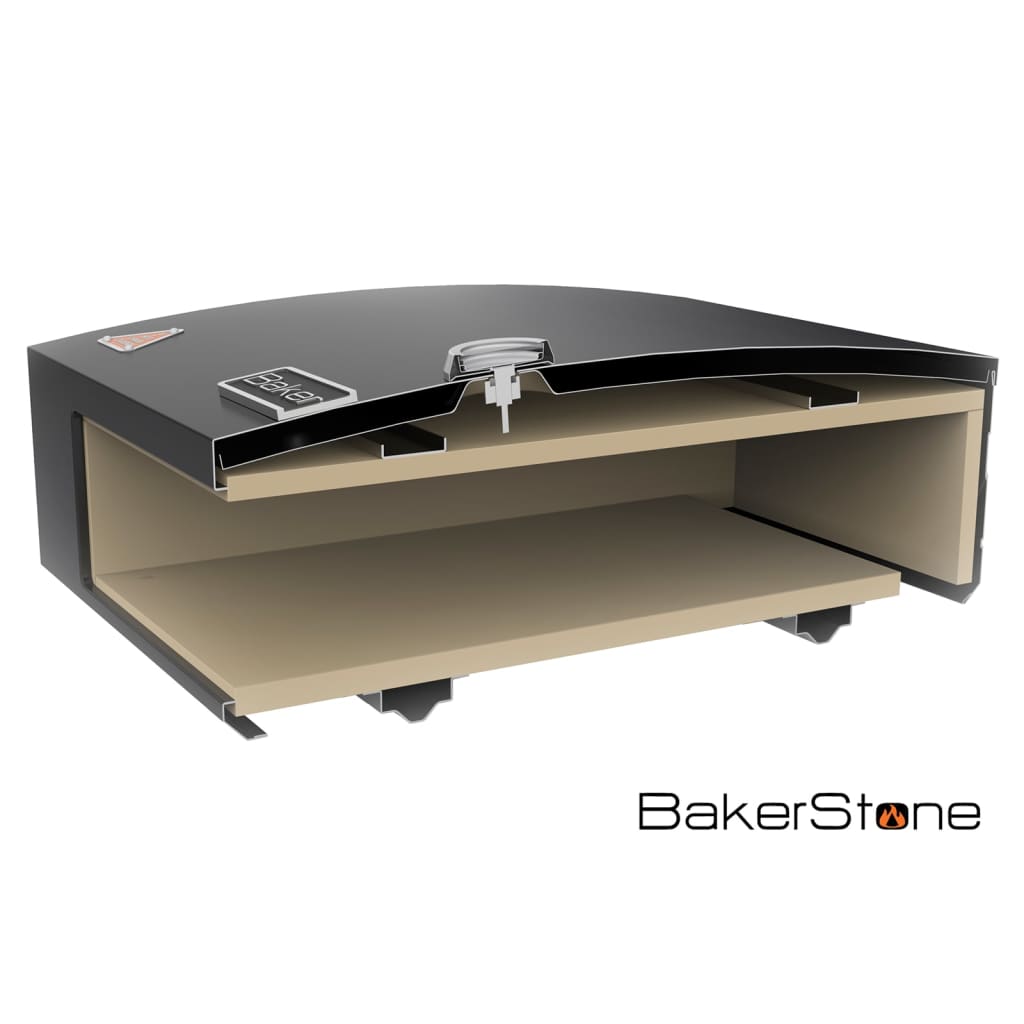 Bakerstone Pizza Oven Box Set Black