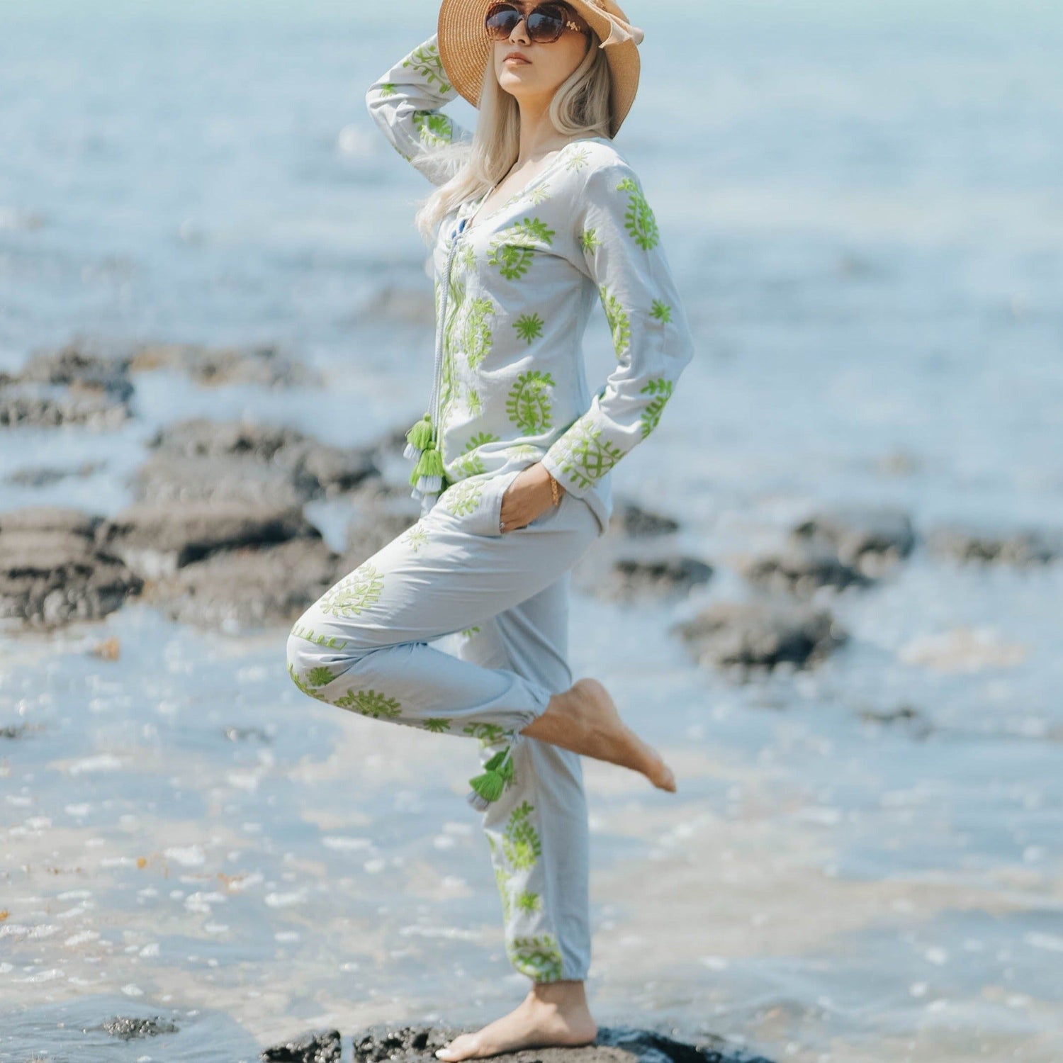 Relaxation Mode Two-Piece Set: Your New Favorite Holiday Outfit - Breathing Soul