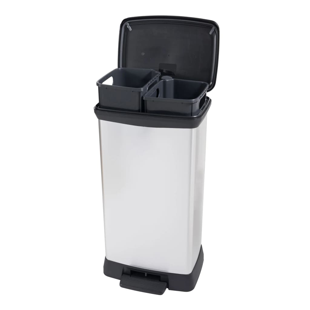 Curver Duo Pedal Bin Deco 23L+23L