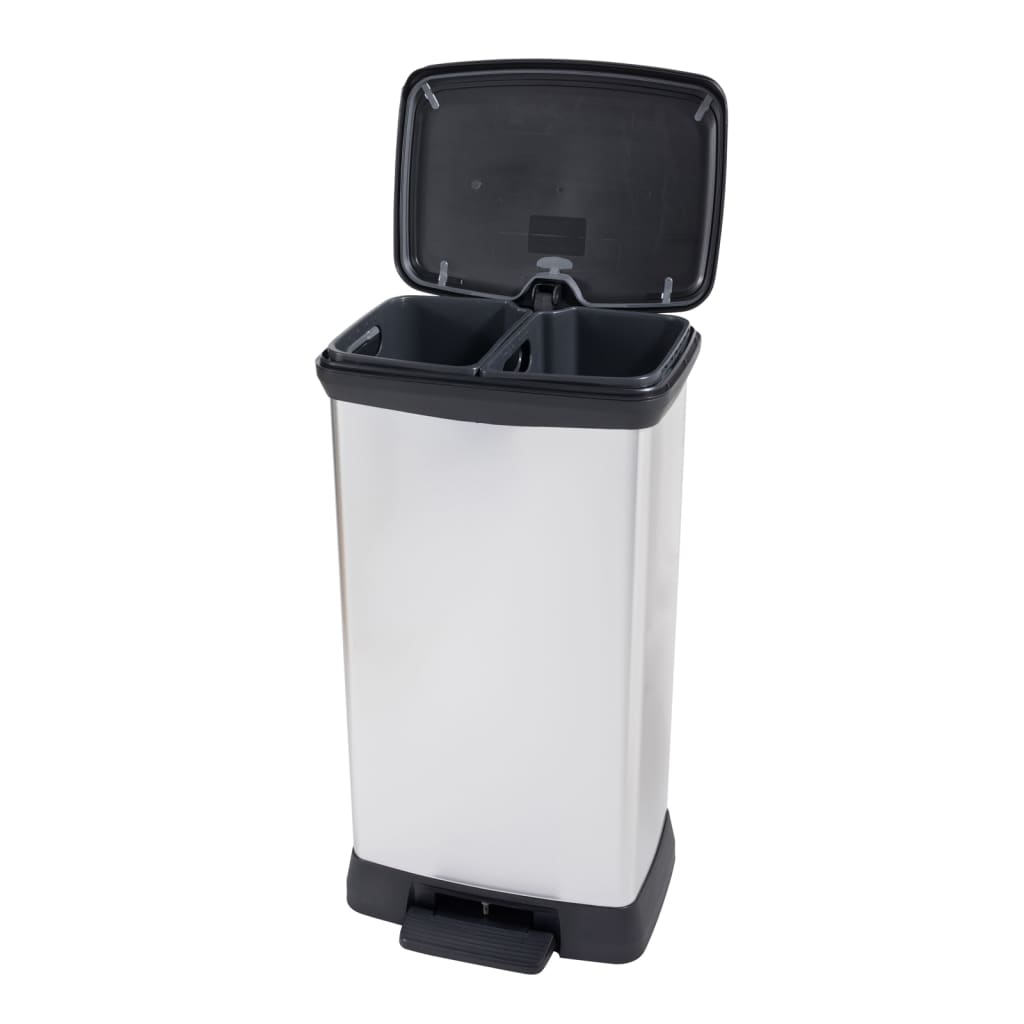 Curver Duo Pedal Bin Deco 23L+23L