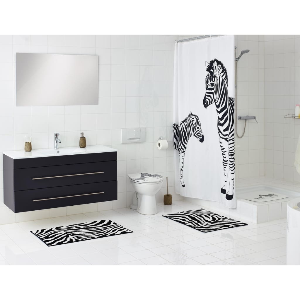 Ridder Zebra 38X72 Cm White And Black