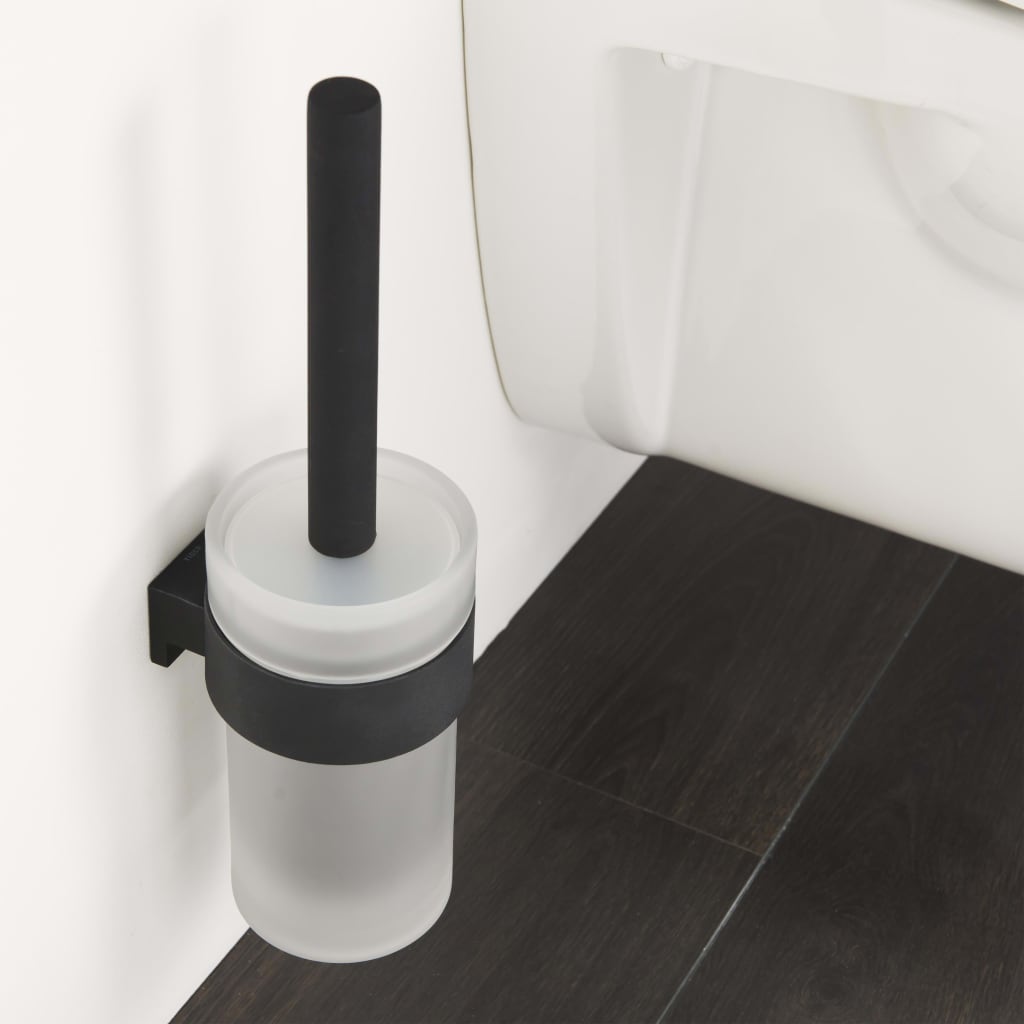 Tiger Toilet Brush And Holder "Bold" Matt Black