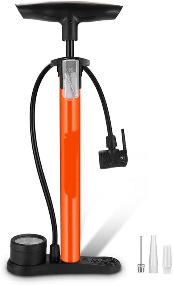 Heavy Duty Floor Standing Bike Cycle Bicycle Tyre Hand Air Mini With Gauge