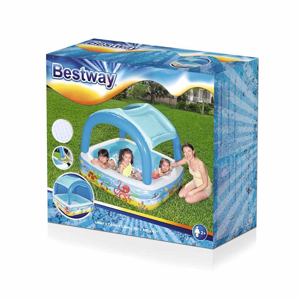 Bestway Canopy Play Pool Blue 52192