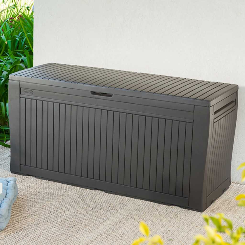 Keter Outdoor Storage Box Comfy 270L Anthracite