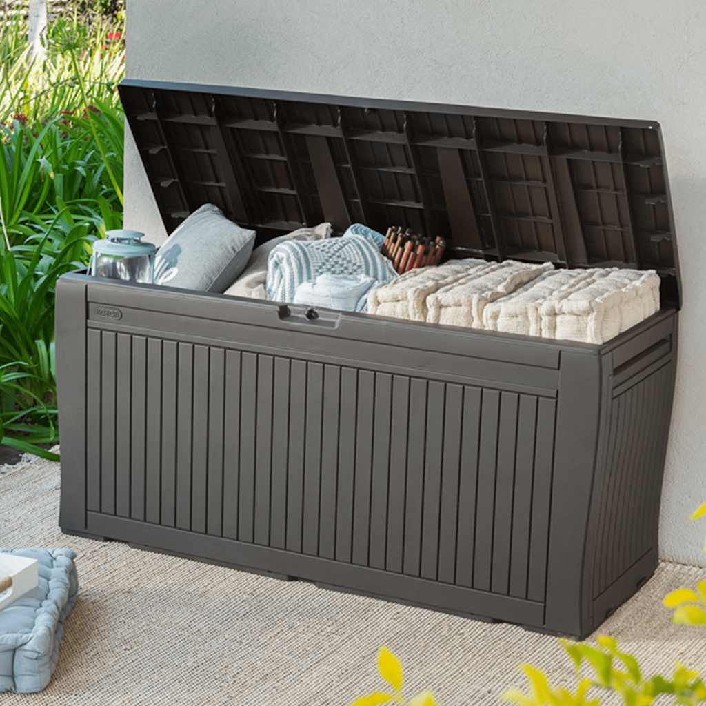 Keter Outdoor Storage Box Comfy 270L Anthracite