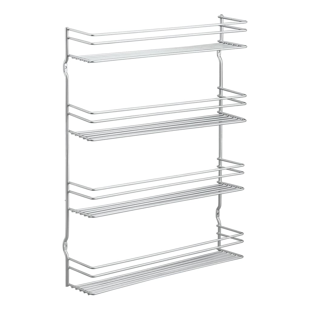 Metaltex 4-Tier Wall Spice Rack Pepito