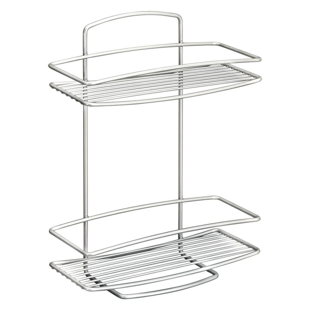 Metaltex Douche Rack Onda Silver