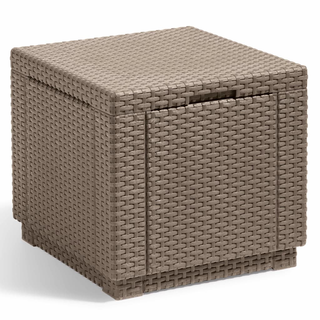 Keter Cube Storage Pouf 228749