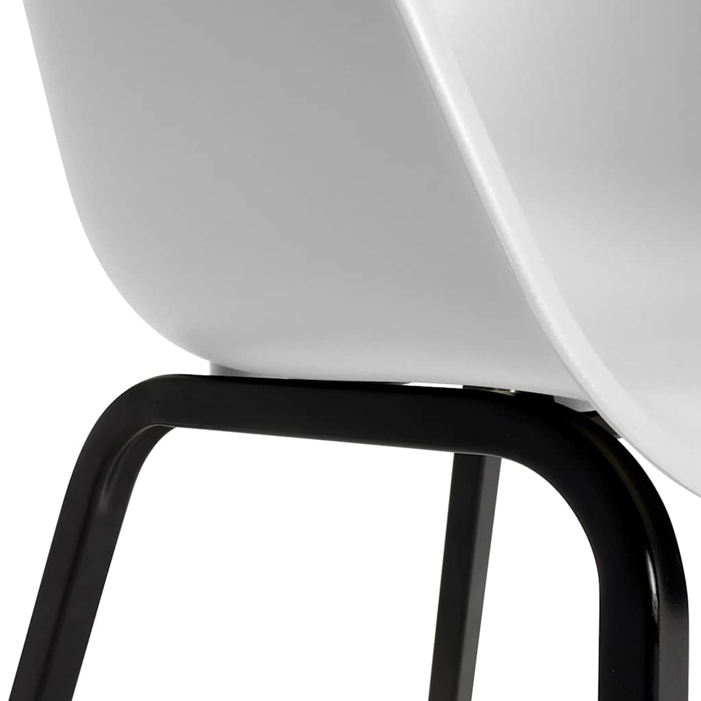 Keter Garden Chair With Metal Legs Noa 2 Pcs White