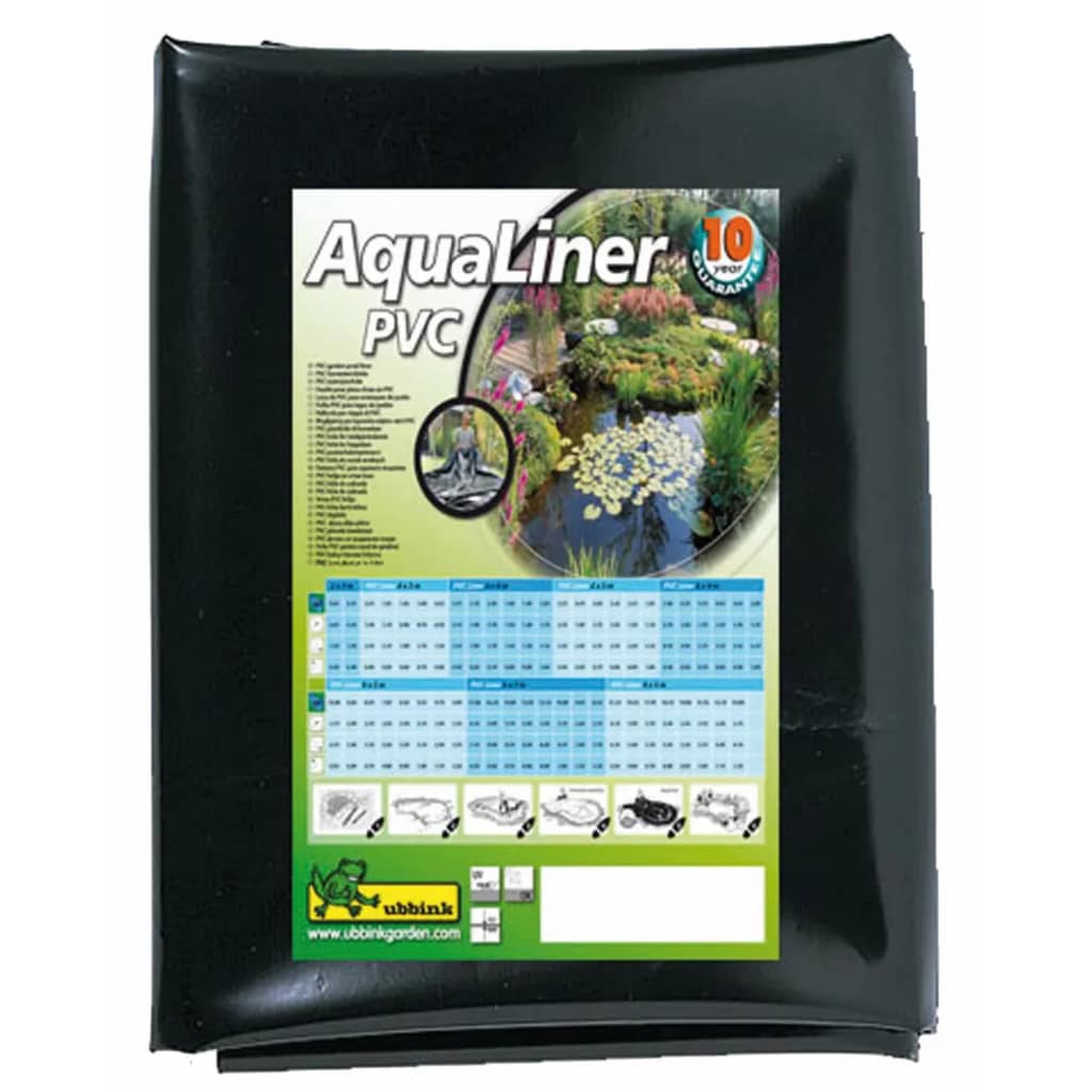 Ubbink Aqualiner Pond Liner Pvc Black