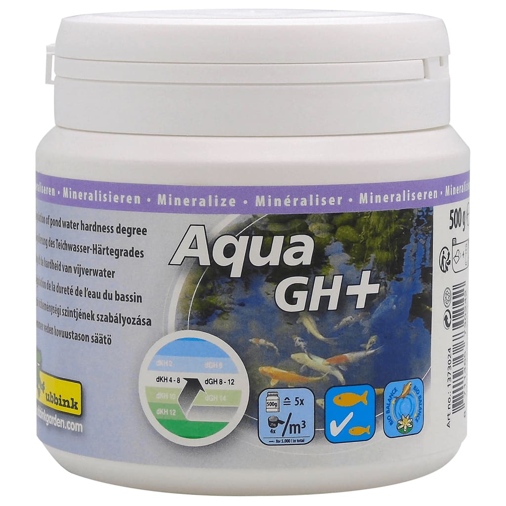 Ubbink Pond Water Treatment Aqua Gh+ 1000G For 10000L