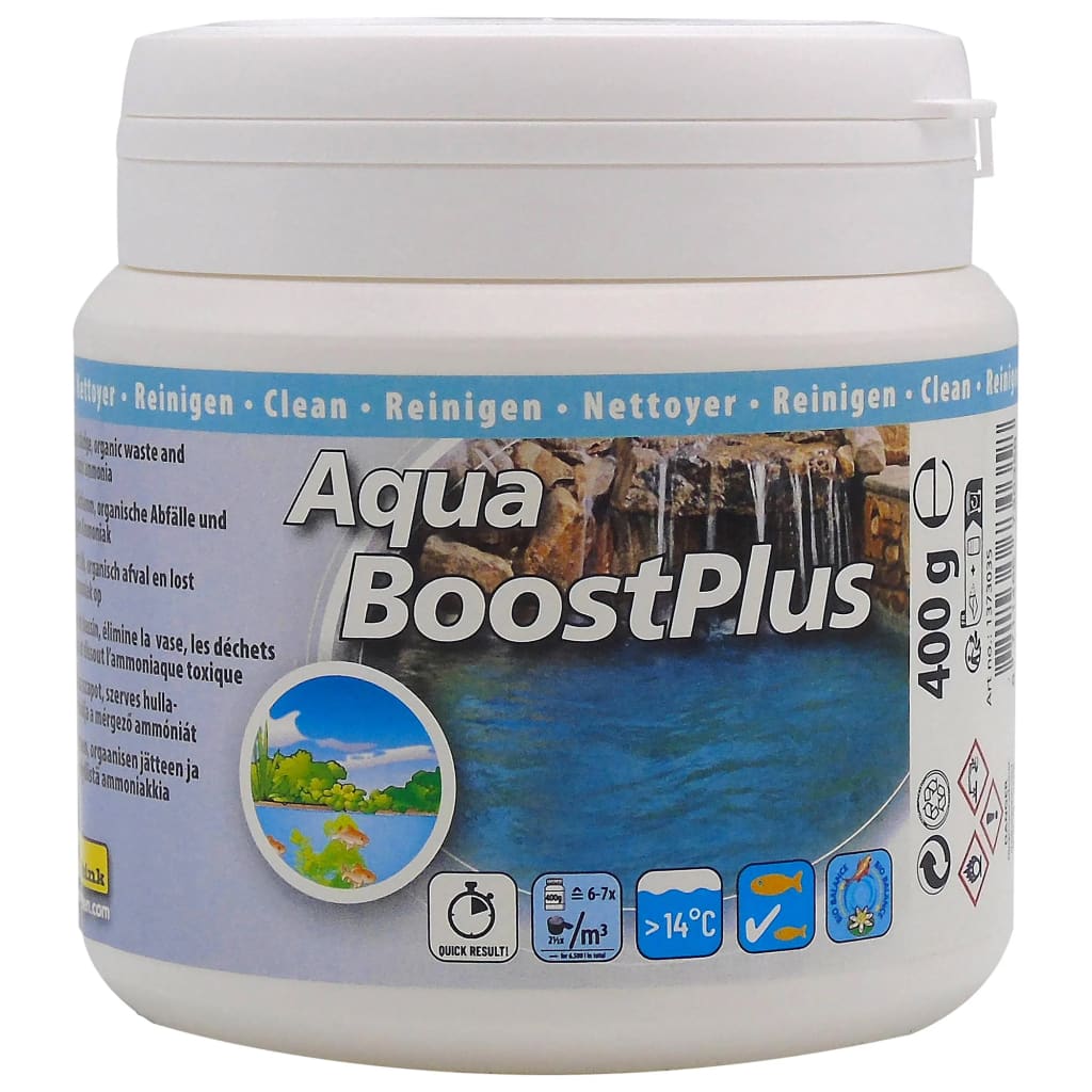 Ubbink Pond Water Cleaner Aqua Boost Plus 400G For 6500L