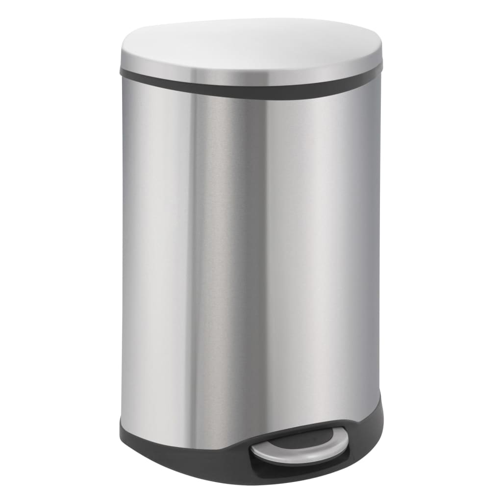 Eko Pedal Bin Shell 2X22 L Matte Silver