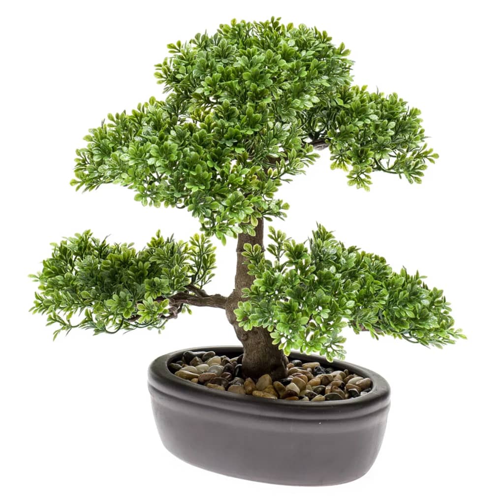 Emerald Artificial Ficus Mini Bonsai Green 32 Cm 420002