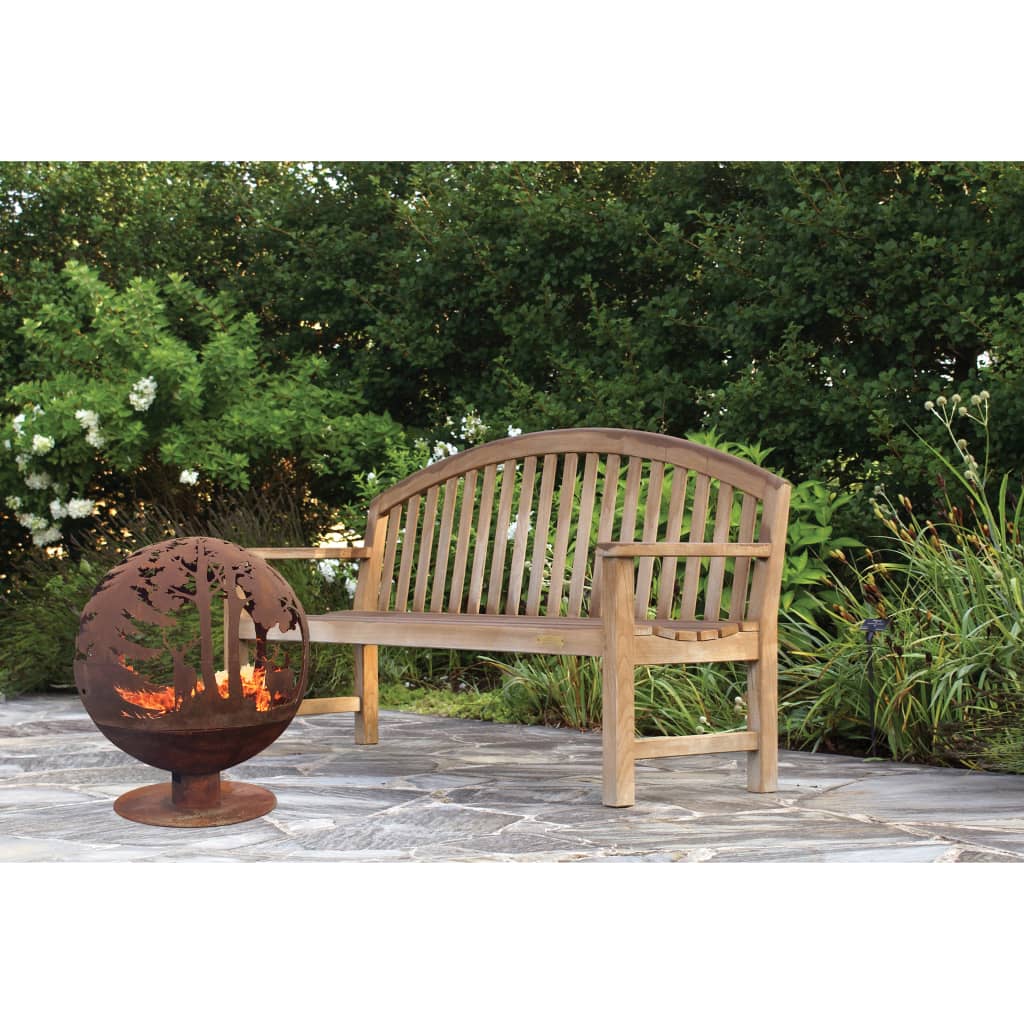 Esschert Design Fire Pit Laser Cut 57.5X57.5X66 Cm Rust Ff261