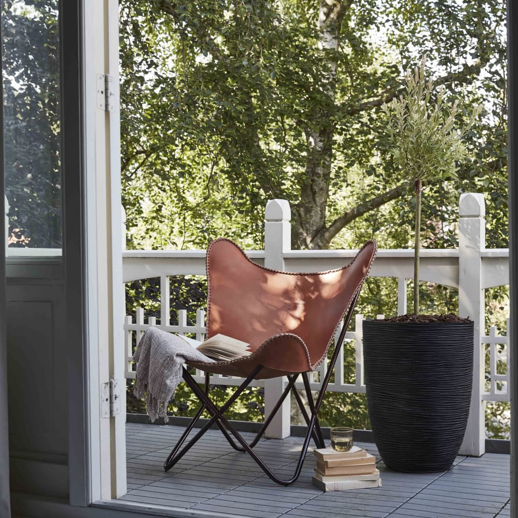 Capi Vase Nature Rib Elegant Low Kblr782