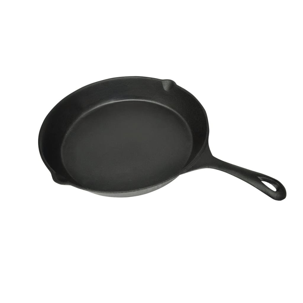 Grill Fry Pan Cast Iron 30 Cm Round