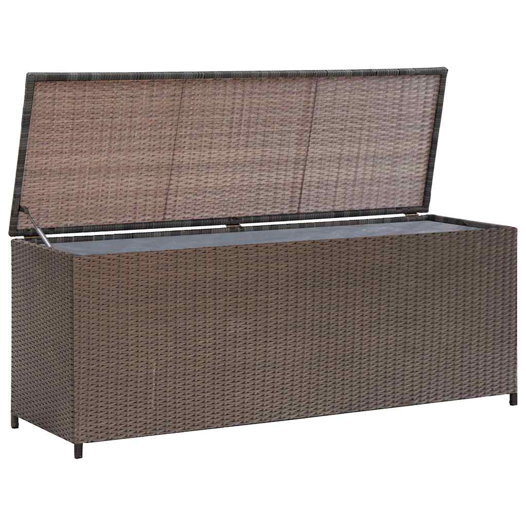 Garden Storage Box 120X50X60 Cm Poly Rattan