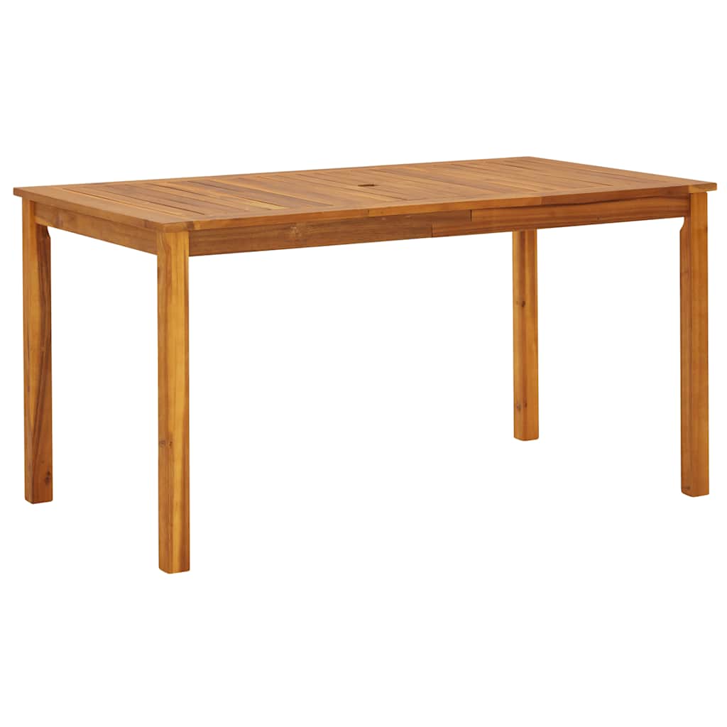 Garden Table Solid Acacia Wood