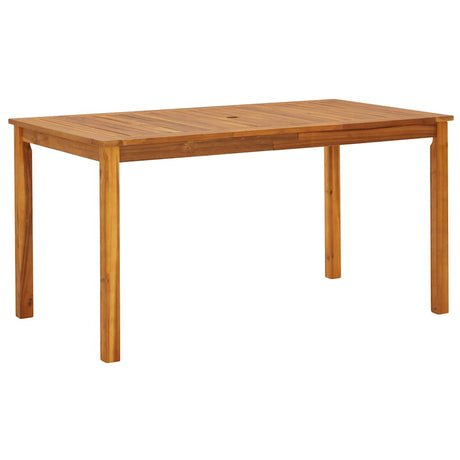 Garden Table Solid Acacia Wood