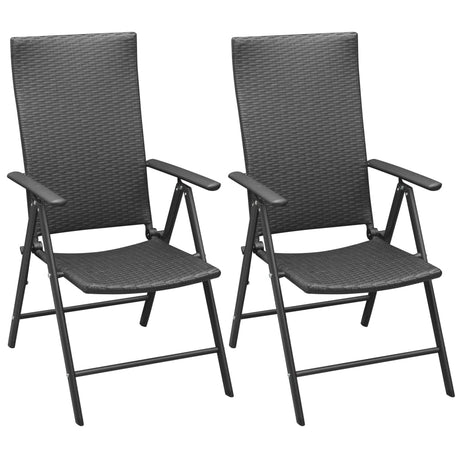 Garden Chairs 4 Pcs Poly Rattan
