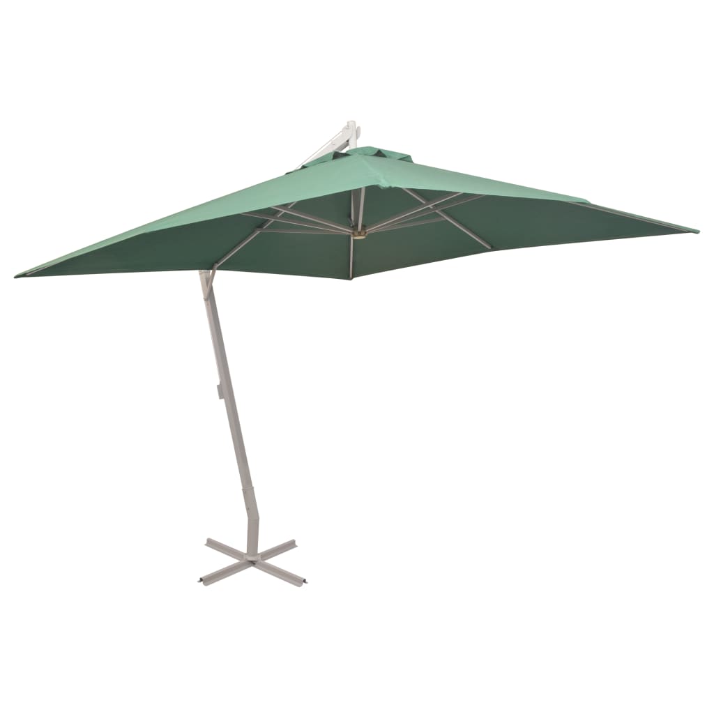 Hanging Garden Parasol 300X300 Cm Aluminium Pole