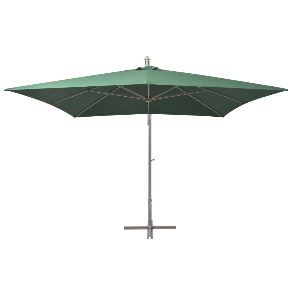 Hanging Garden Parasol 300X300 Cm Aluminium Pole