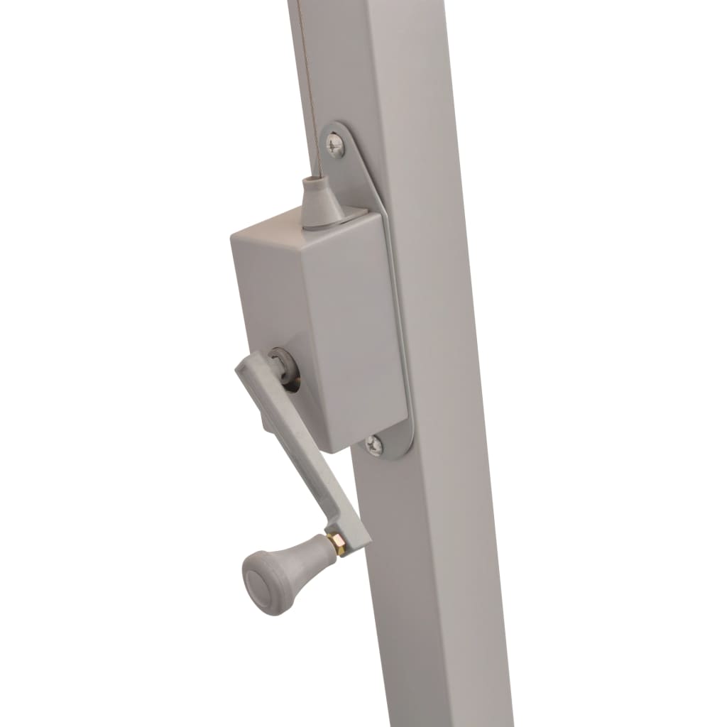 Hanging Garden Parasol 300X300 Cm Aluminium Pole