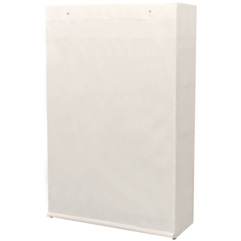 Wardrobe Fabric And Pinewood 110X40X170 Cm