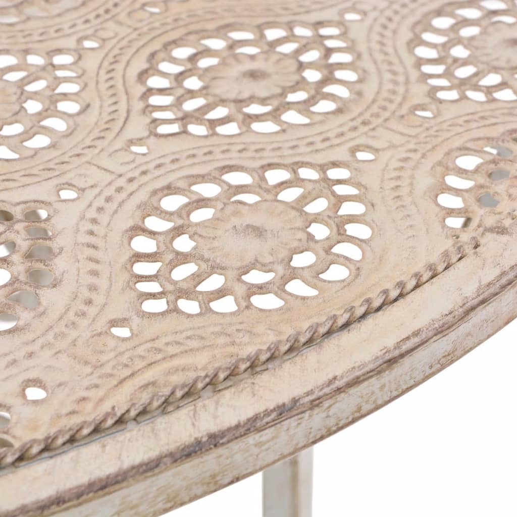 3 Piece Bistro Set Steel