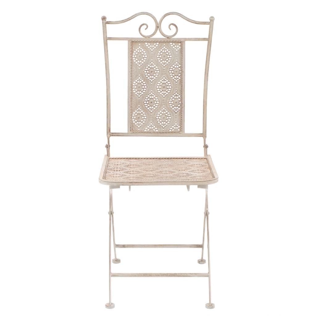 3 Piece Bistro Set Steel