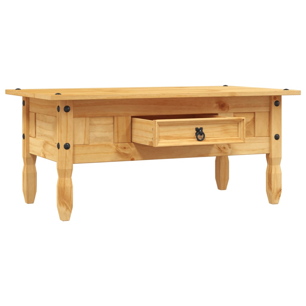 Coffee Table Mexican Pine Corona Range 100X55X44 Cm