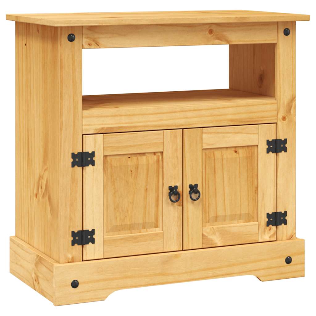 Tv Cabinet Mexican Pine Corona Range 80X43X78 Cm