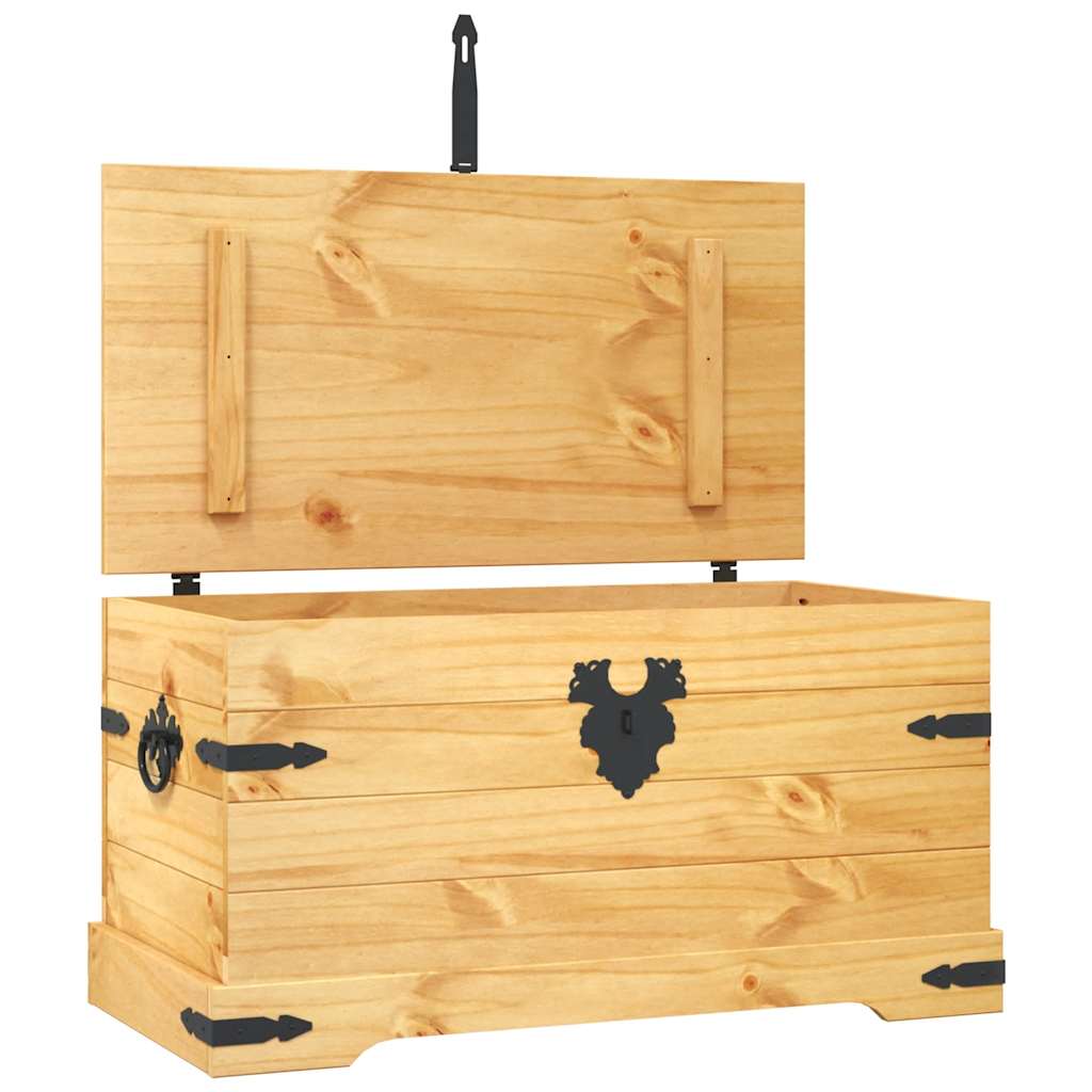 Storage Chest Mexican Pine Corona Range 91X49.5X47 Cm