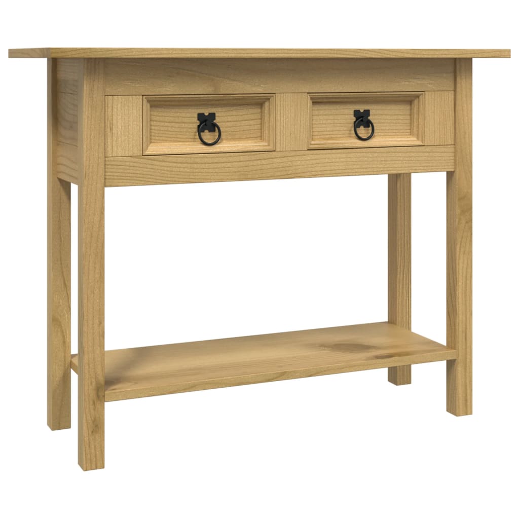 Console Table Mexican Pine Corona Range 93X34.5X73 Cm