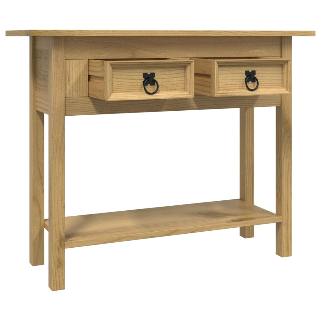 Console Table Mexican Pine Corona Range 93X34.5X73 Cm