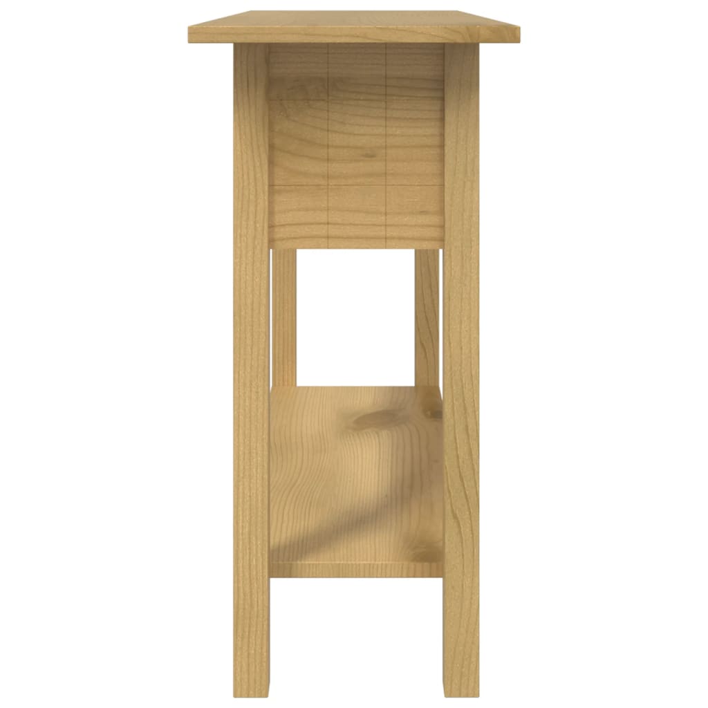 Console Table Mexican Pine Corona Range 93X34.5X73 Cm