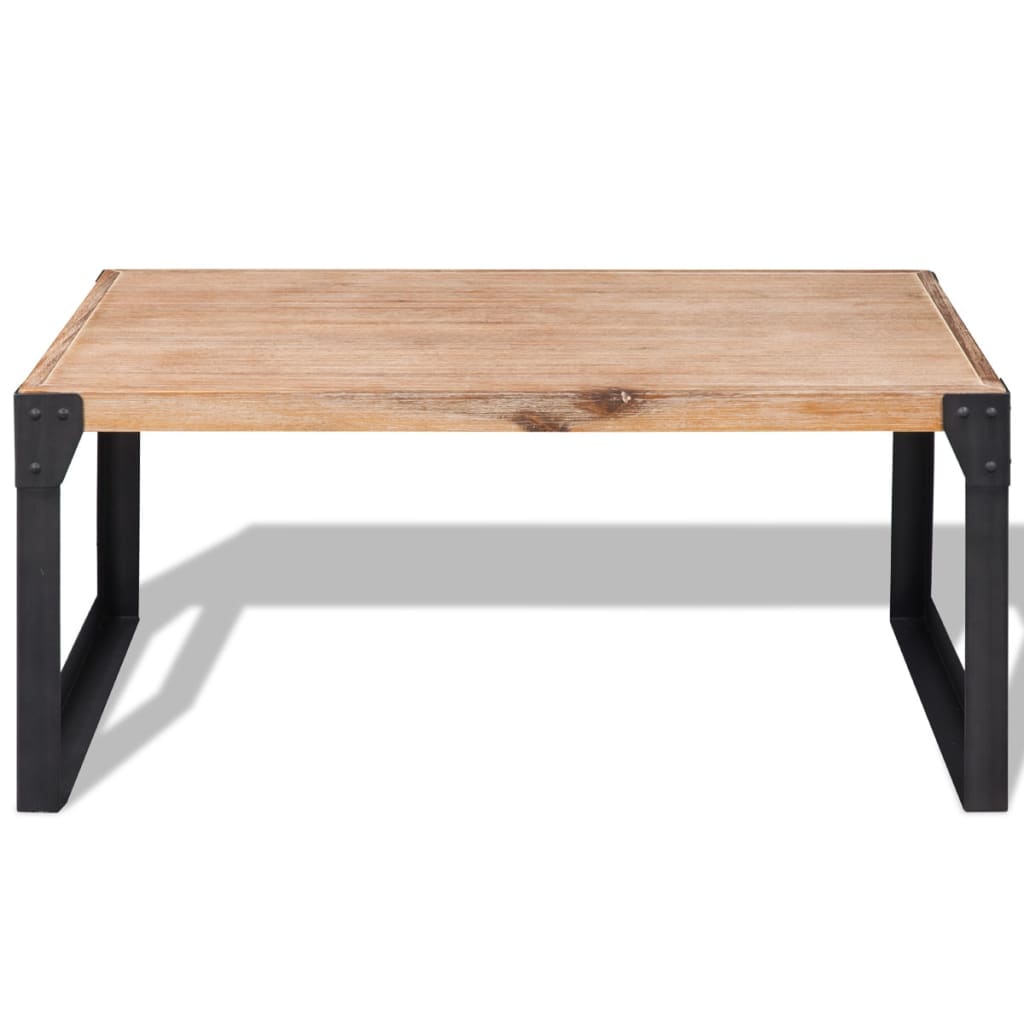 Coffee Table Solid Acacia Wood 100X60X45 Cm