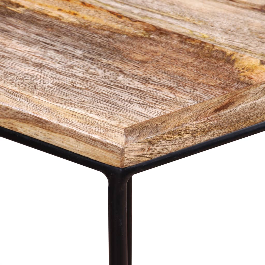 Coffee Table Solid Mango Wood 56X48X40 Cm