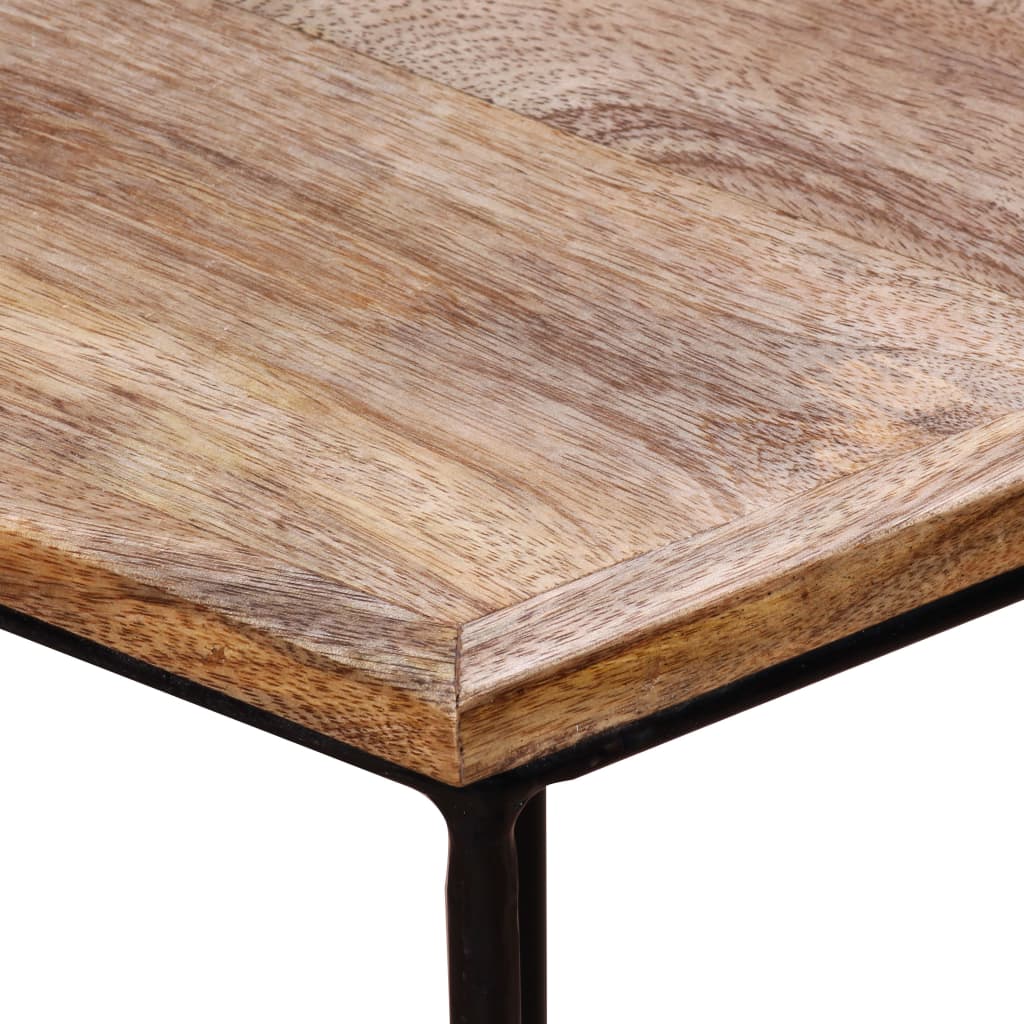 Coffee Table Solid Mango Wood 56X48X40 Cm