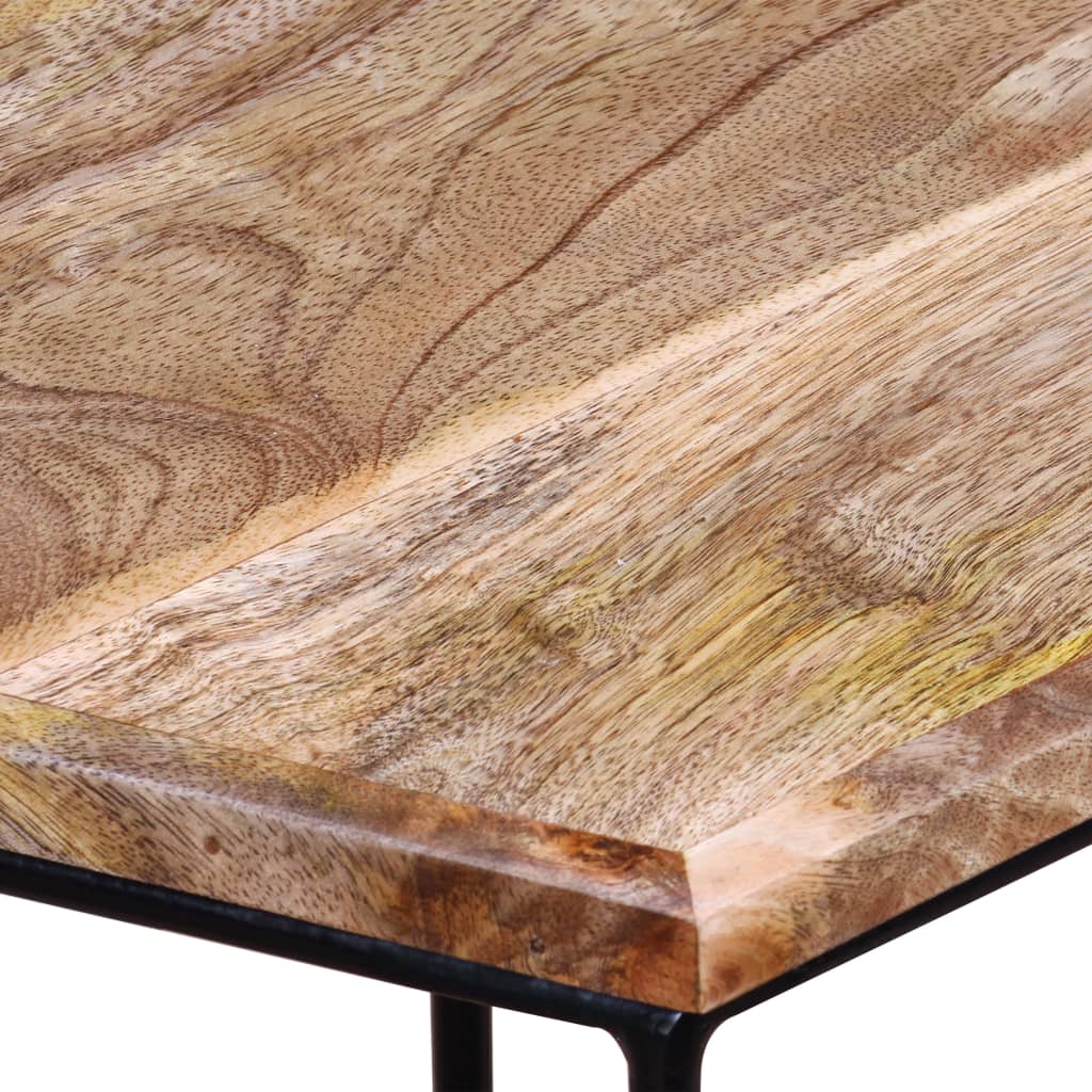 Coffee Table Solid Mango Wood 56X48X40 Cm