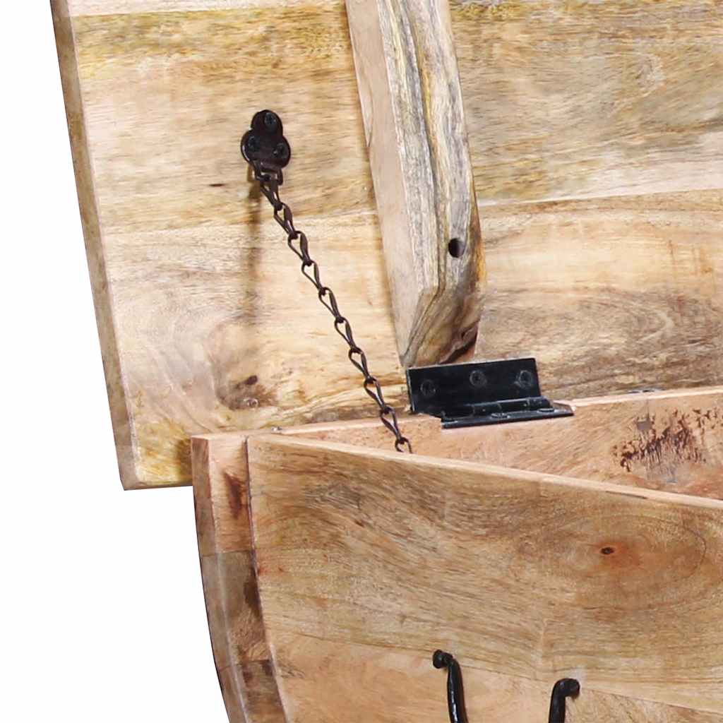 Coffee Table Solid Mango Wood 88X50X40 Cm