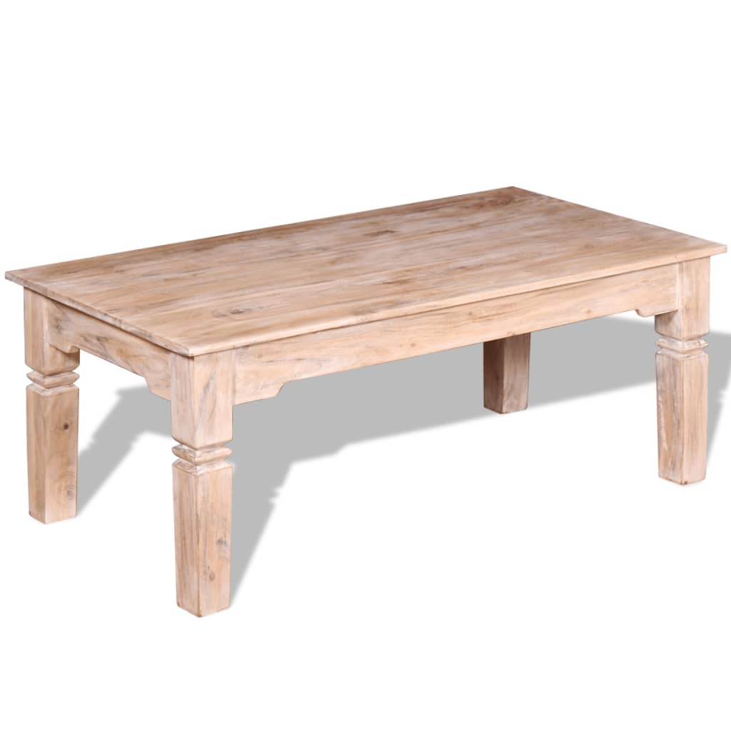 Coffee Table Acacia Wood 110X60X45 Cm