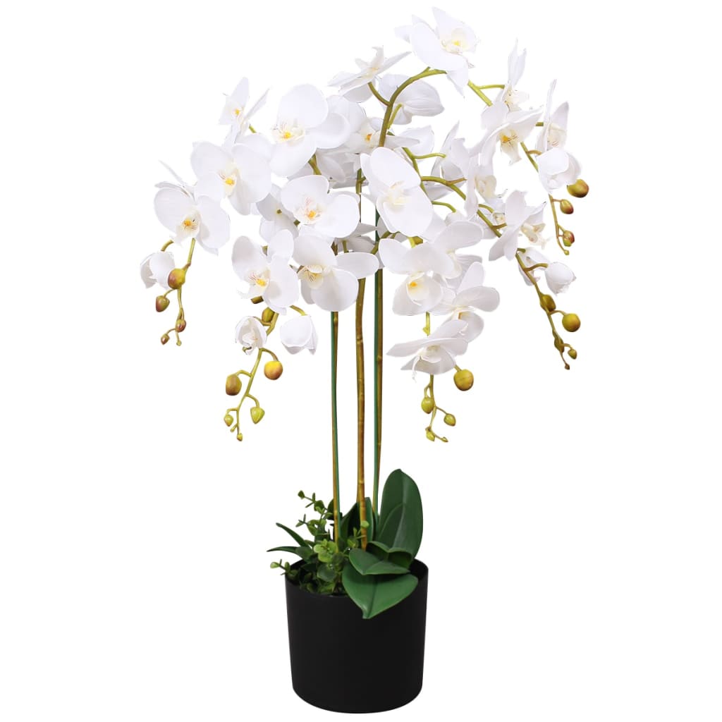 Artificial Orchid Plant With Pot