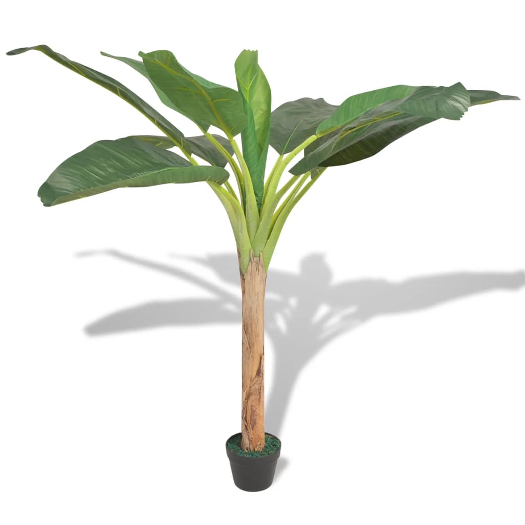 Artificial Banana Tree With Pot Green