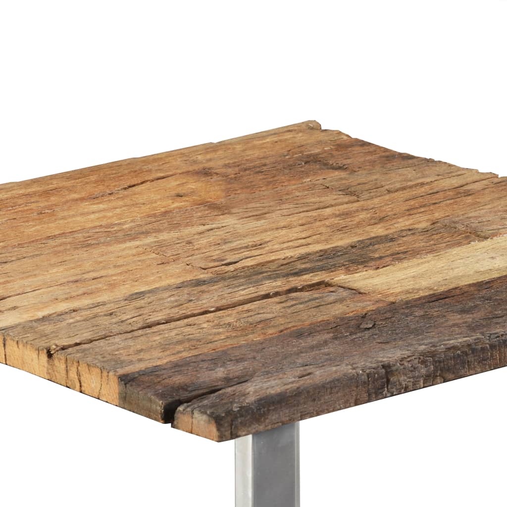 Coffee Table Solid Reclaimed Wood 55X55X40 Cm