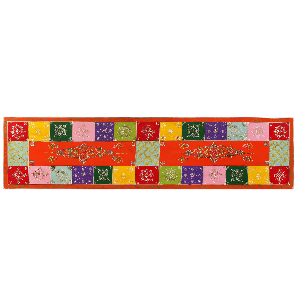 Tv Cabinet Solid Mango Wood Hand Painted