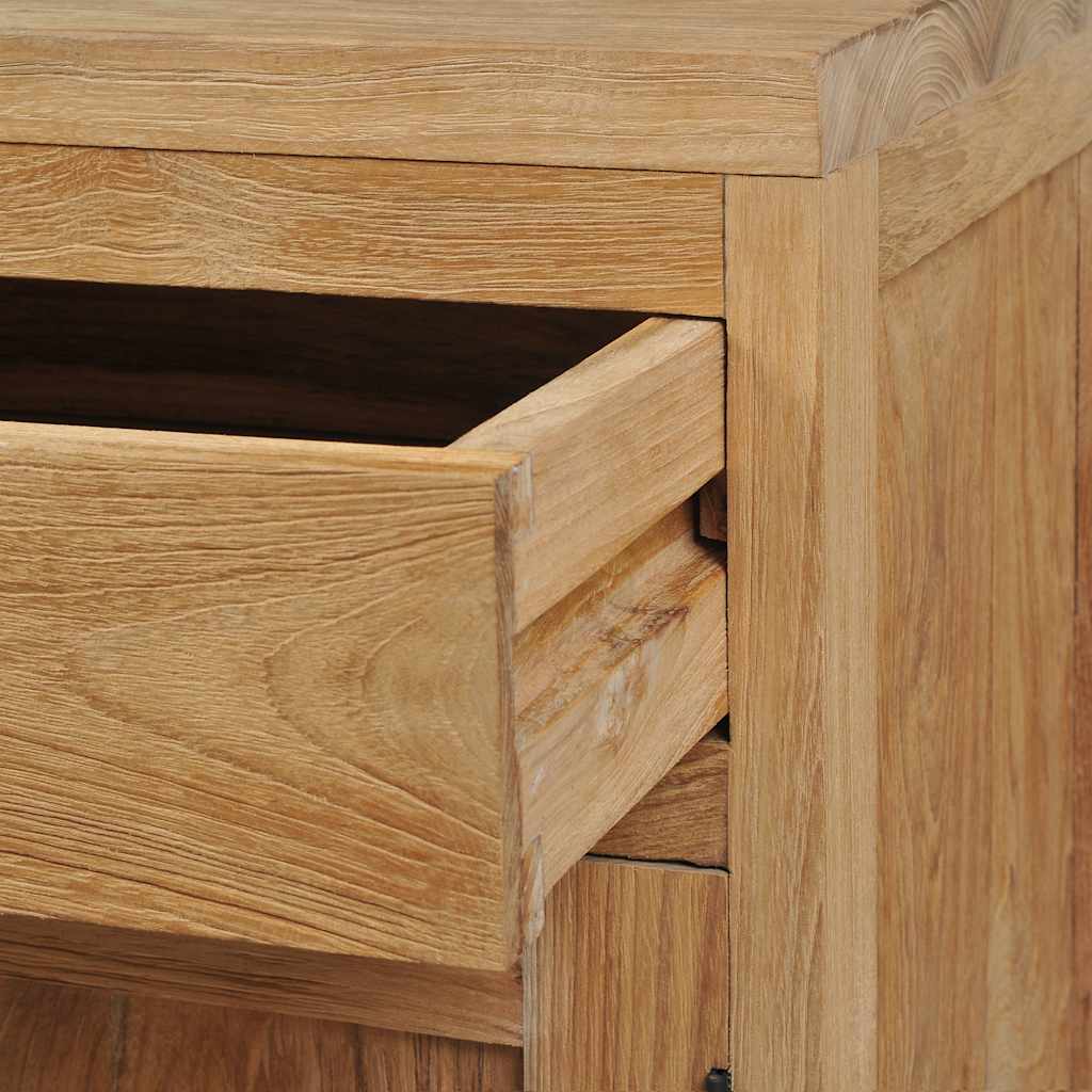 Bedside Cabinet Solid Teak 40X30X50 Cm